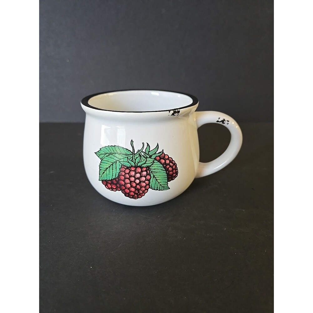 Knotts Berry Farm Coffee Mug Boysenberry Kettel Shaped EUC